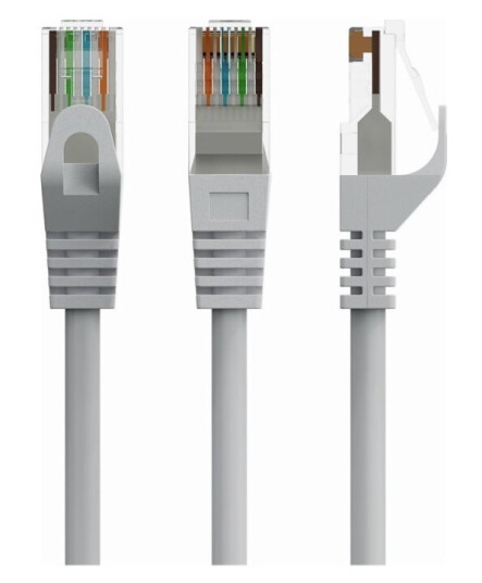 Cablexpert Koblingskabel Rj-45 Hann Til Rj-45 Hann 10 M 6.2 Mm Utp Cat 6 Uten Hindringer Grå