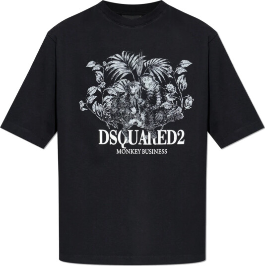 Dsquared2 Herre Topper Svart M, Dsquared2 Herre Topper Svart M,