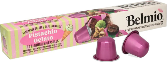 Belmio | Pistachio Gelato 10 kapsler til Nespresso®