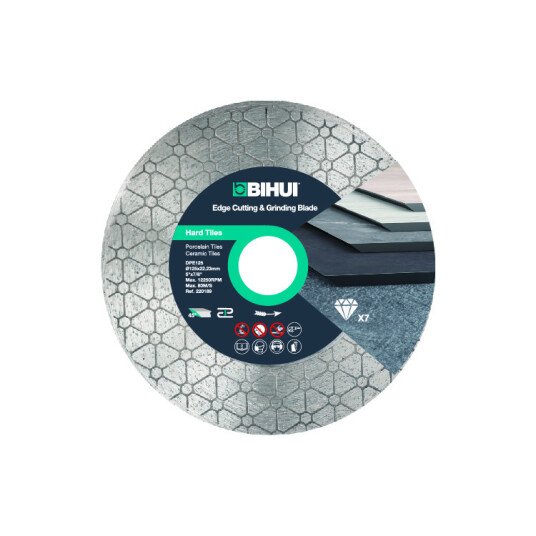 Bihui Diamantblad Hexagon Ø125mm For Kutting Og Sliping Bihui Diamantblad Hexagon Ø125mm For Kutting Og Sliping