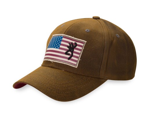 Browning Cap Liberty Wax Dark Brown one size Browning Cap Liberty Wax Dark Brown one size