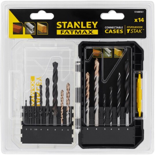 Stanley Borsett 14 st mur/tre/metall fatmax