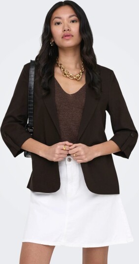 ONLY Onlcaro Isola 3/4 Blazer Tlr Brown M