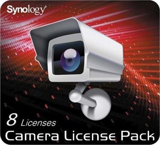 Synology Camera License Pack - 8 pack Synology Camera License Pack - 8 pack