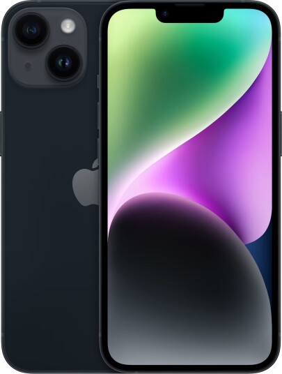 Apple iPhone 14 128GB 5G Smarttelefon med Super Retina XDR-skjerm - Midnatt Apple iPhone 14 128GB 5G Smarttelefon med Super Retina XDR-skjerm - Midnatt