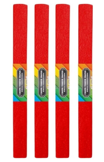 Starpak Crinkled Silkepapir 50X200cm Mørk Rød 10 Stk. Starpak Crinkled Silkepapir 50X200cm Mørk Rød 10 Stk.
