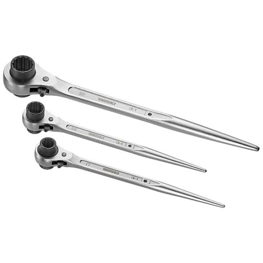 Teng Tools 245200225 Ringskrallenøkkel 24 x 30 mm, Håndverktøy