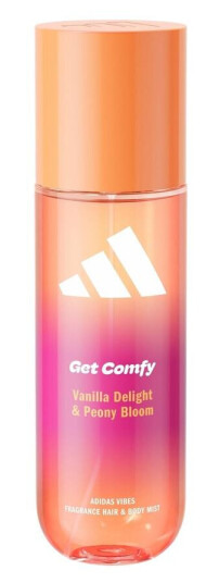 Adidas Vibes Get Comfy Vanilla Delight & Peony Bloom Body Mist 236 ml Adidas Vibes Get Comfy Vanilla Delight & Peony Bloom Body Mist 236 ml