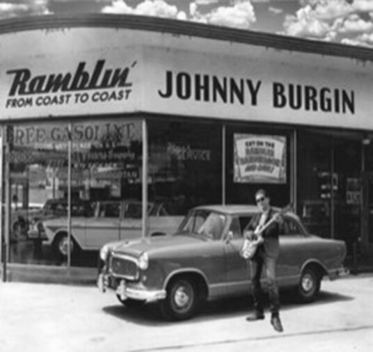 Johnny Burgin Ramblin' From Coast To Coast CD