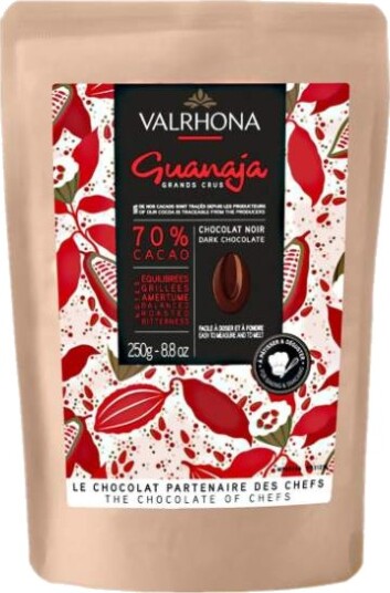 Valrhona Guanaja Mørk Sjokolade 70% 250g | Slikkepott.No