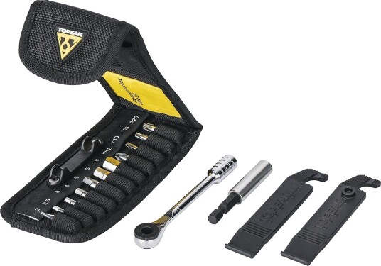 Topeak Mini Ratchet Rocket Lite DX Multiverktøy med holder Topeak Mini Ratchet Rocket Lite DX Multiverktøy med holder