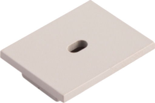 Ansell Lighting endehette med hull 26x21,3 mm aluminium