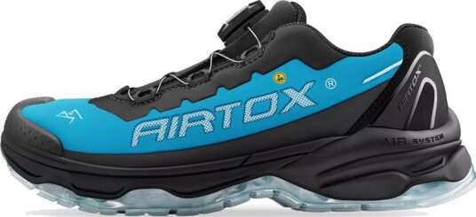 AIRTOX Vernesko Tx22 S3 Pro Smart Unisex Str. 37 Svart/Blå Par AIRTOX Vernesko Tx22 S3 Pro Smart Unisex Str. 37 Svart/Blå Par
