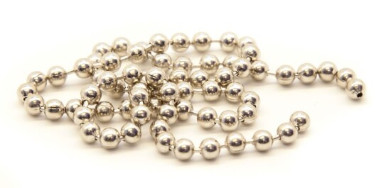 Veniard Bead Chain Eyes Silver