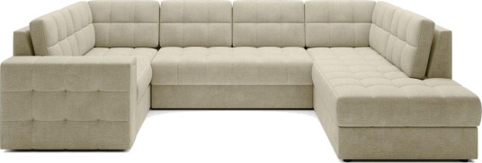 Seksjon Eltap Blewett 299x198x82 cm Monolith 04 Beige Høyre