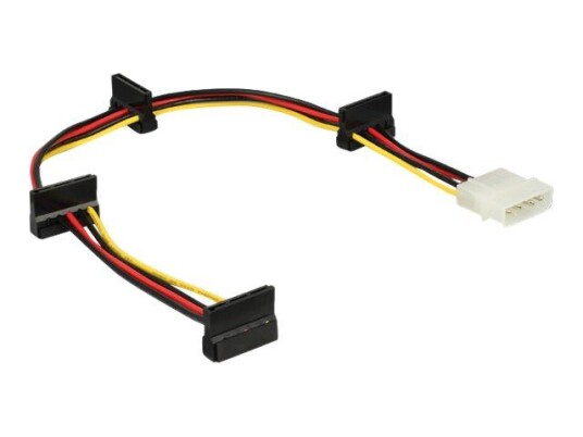Delock strømadapter - 4-pin intern strøm til SATA-strøm - 40 cm
