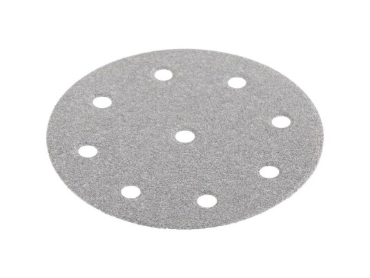 Silverflex Sliberondel Ø125 9 Hul P220 25 Stk Silverflex Sliberondel Ø125 9 Hul P220 25 Stk