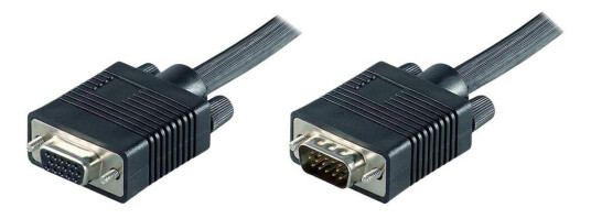 MicroConnect VGA-forlengelseskabel - HD-15 (VGA) til HD-15 (VGA) - 2 m