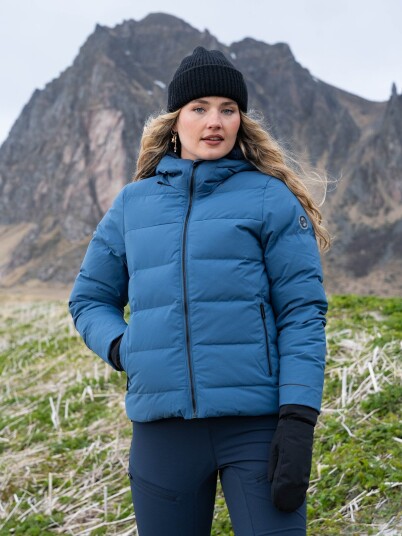 Twentyfour Aurora Dunjakke Blå 34