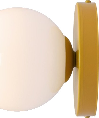 Aldex Ball 2 vegglampe gul Aldex Ball 2 vegglampe gul