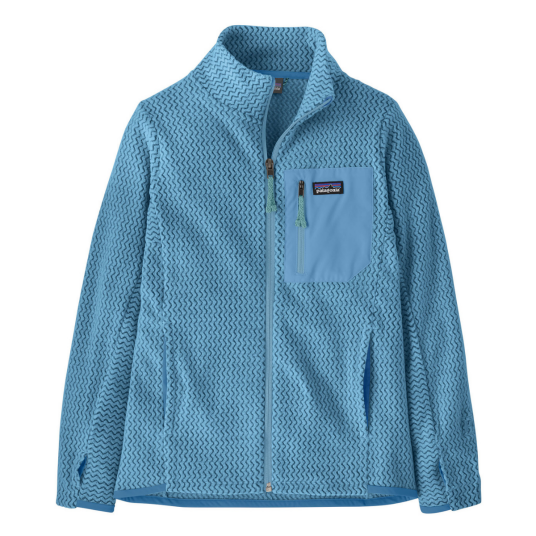Patagonia Fleecejakke R1 Air Full Zip Shore Blue 170 176 | Barn