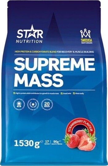 Star Nutrition supreme mass strawberry 1530 g