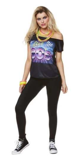 Boland Traciks I Love The 80S T-Shirt PC81339XS Boland Traciks I Love The 80S T-Shirt PC81339XS