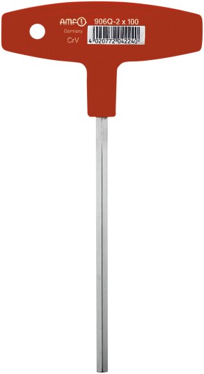AMF 906Q Stiftsnøkkel T-Grep 5x150mm AMF 906Q Stiftsnøkkel T-Grep 5x150mm