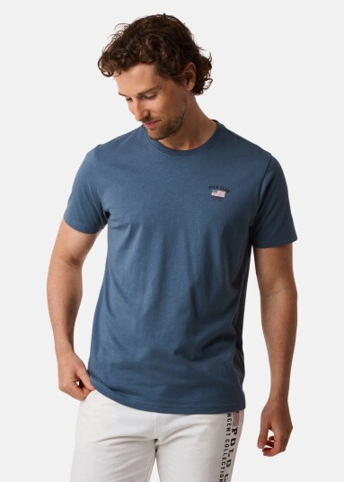 Saint Vincent North Carolina Tee Denim Blue M T-Shirts