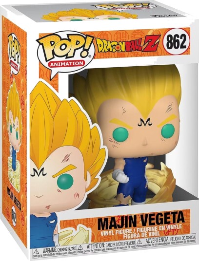 Funko Pop! Vinyl Majin Vegeta Figur 10 cm - Anime Samleobjekt