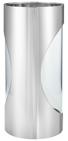 Georg Jensen Chrome Contours lysestake 33 cm Georg Jensen Chrome Contours lysestake 33 cm
