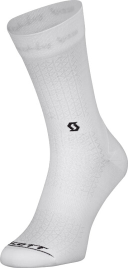 SCOTT Performance Crew Socks sykkelsokker hvit