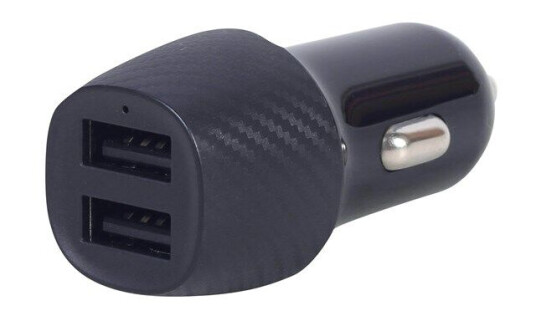 Gembird car power adapter - 2 x USB - 24 Watt