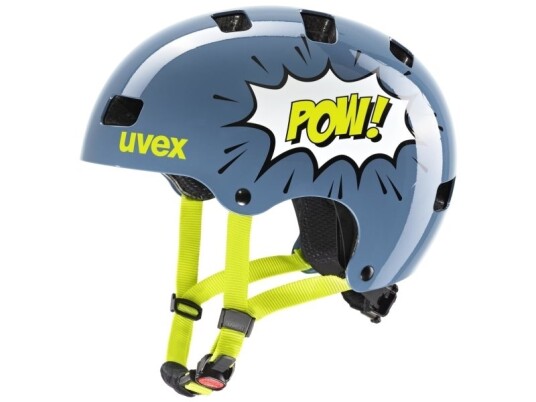Uvex Helmet Kid 3 Stone Blue Pow (S4148193900) - 55-58