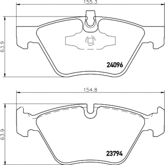 Bremseklosser HELLA 8DB 355 011-941