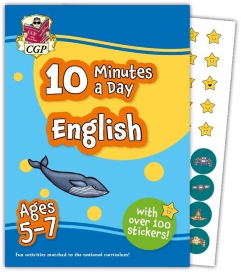 New 10 Minutes a Day English for Ages 57 (with reward stickers)