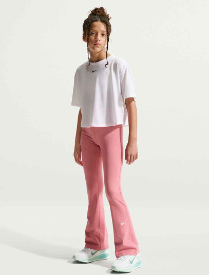 Nike One Dri FIT Flared Leggings Rosa XL