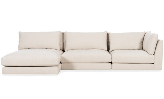 Soffadirekt LYON Divansofa 4 seters Vendbar Beige Soffadirekt LYON Divansofa 4 seters Vendbar Beige