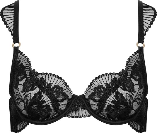 Bluebella Gabriella Wired Bra   BLACK   80 F