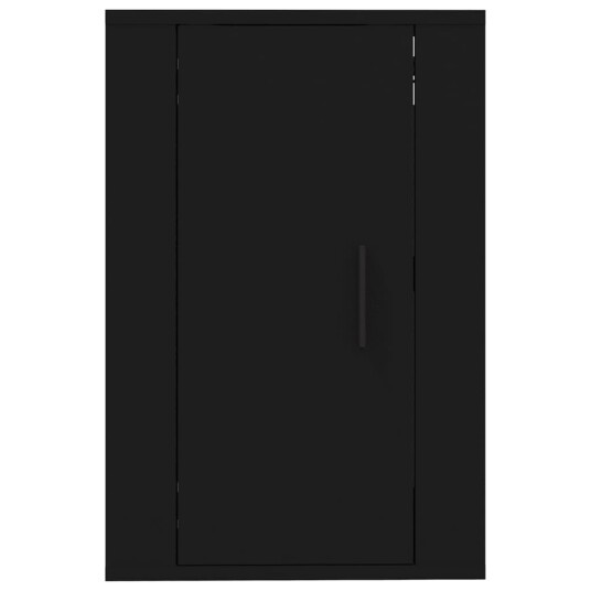 vidaXL Vegghengt TV-benk svart 40x34,5x60 cm 8720845667672