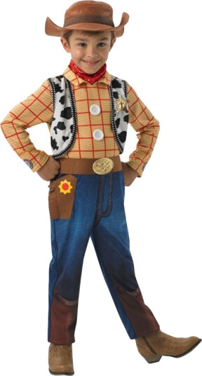 Disney Toy Story Woody Deluxe Kostume (Str. 116/M)