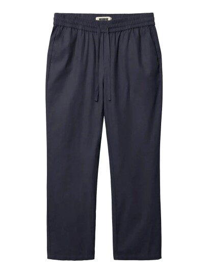 Woodbird Wbeik Linen Pant   Navy   XL