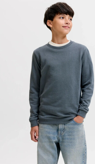 Jack and Jones Junior Bradley Sweat Crew Junior Grå 128