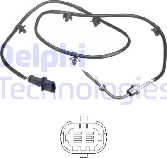 Sensor, eksostemperatur DELPHI TS30243