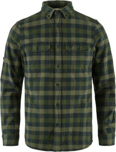 Fjellreven Men's Skog Shirt Deep Forest-Laurel Green XL