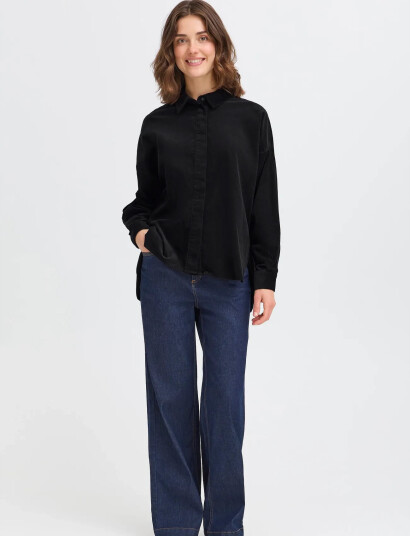 Fransa Frcory Sh 3 - Navy - XL Fransa Frcory Sh 3 - Navy - XL