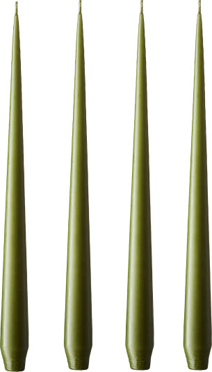 ester & erik ester & erik lys 4 stk. matt olive glow 42 cm