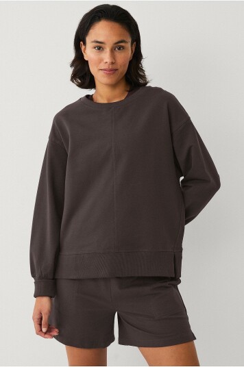 Ellos Studio Sweat Crewneck Soft Grå