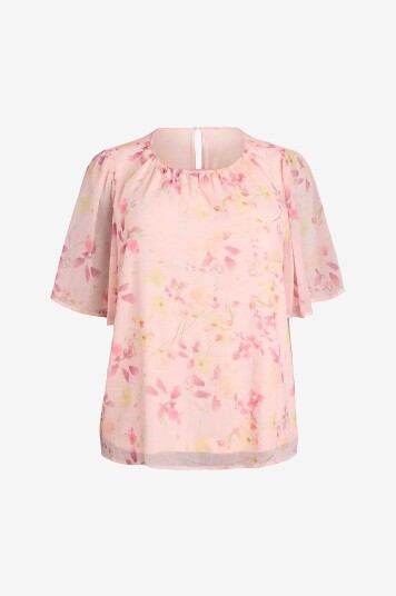 Zizzi Bluse mRina S/S Rosa