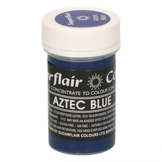 Sugarflair Pastafarge Aztec Blue 25g 